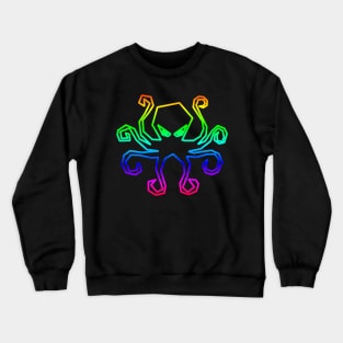 Rainbow Octopus Crewneck Sweatshirt